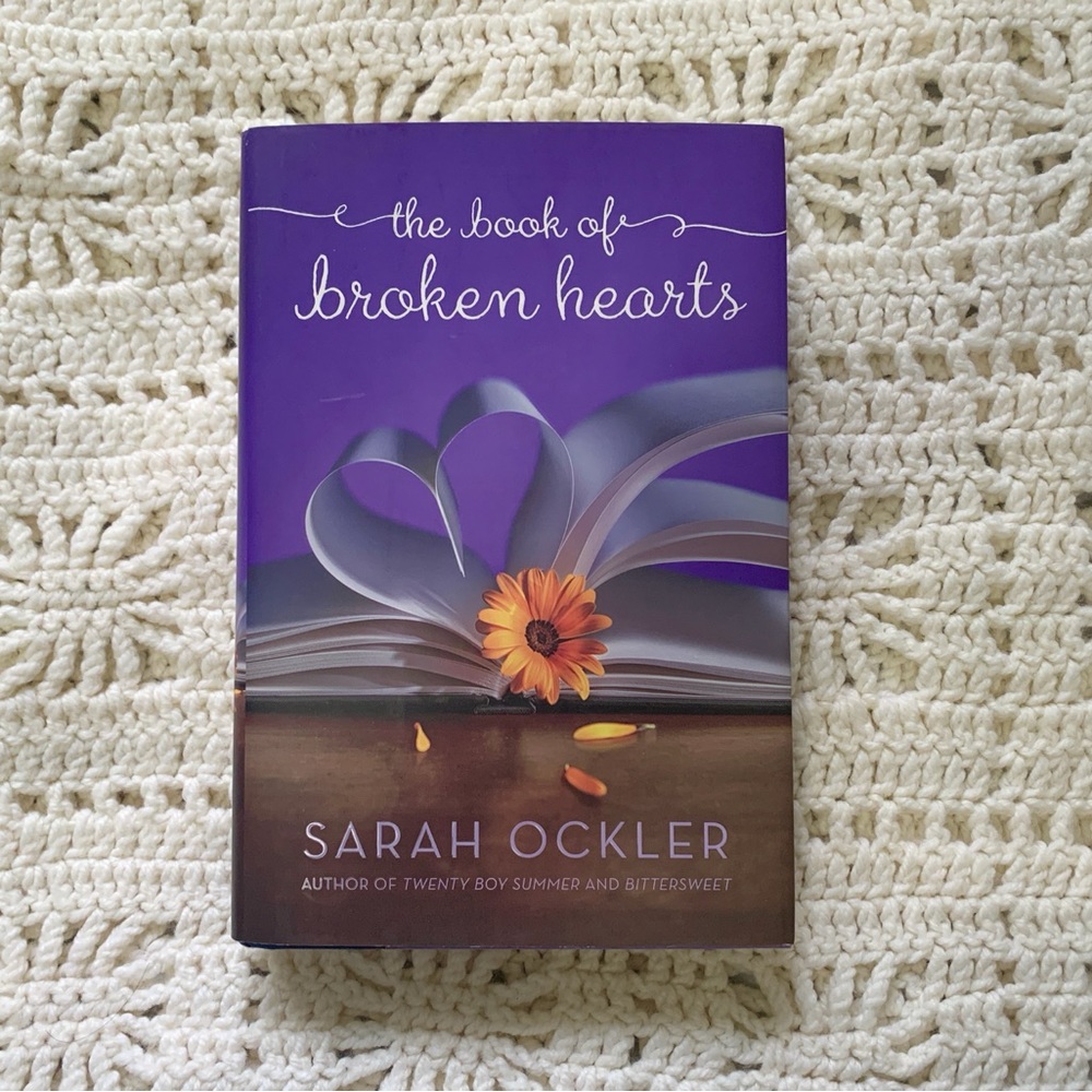 Book of Broken Hearts by Sarah Ockler | Hardback | Used Book: Good Condition